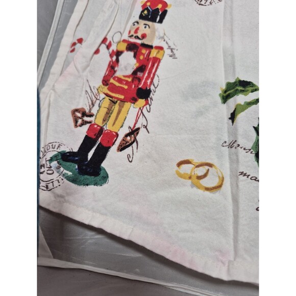 Williams Sonoma Holiday Nutcracker Christmas Hand-Screened Textiles 6 Read - Picture 5 of 6